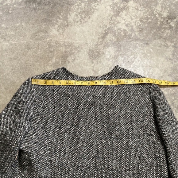 Liz‎ Claiborne Blazer Womens Sz Large Wool Blend Zip Closure Tweed - Picture 6 of 11